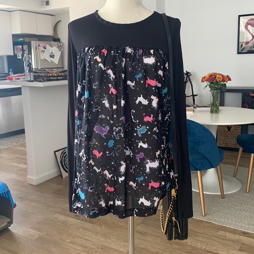 Erin Fetherston tunic bunny top S